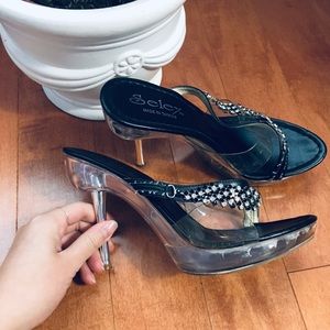 Selex Clear High Heels